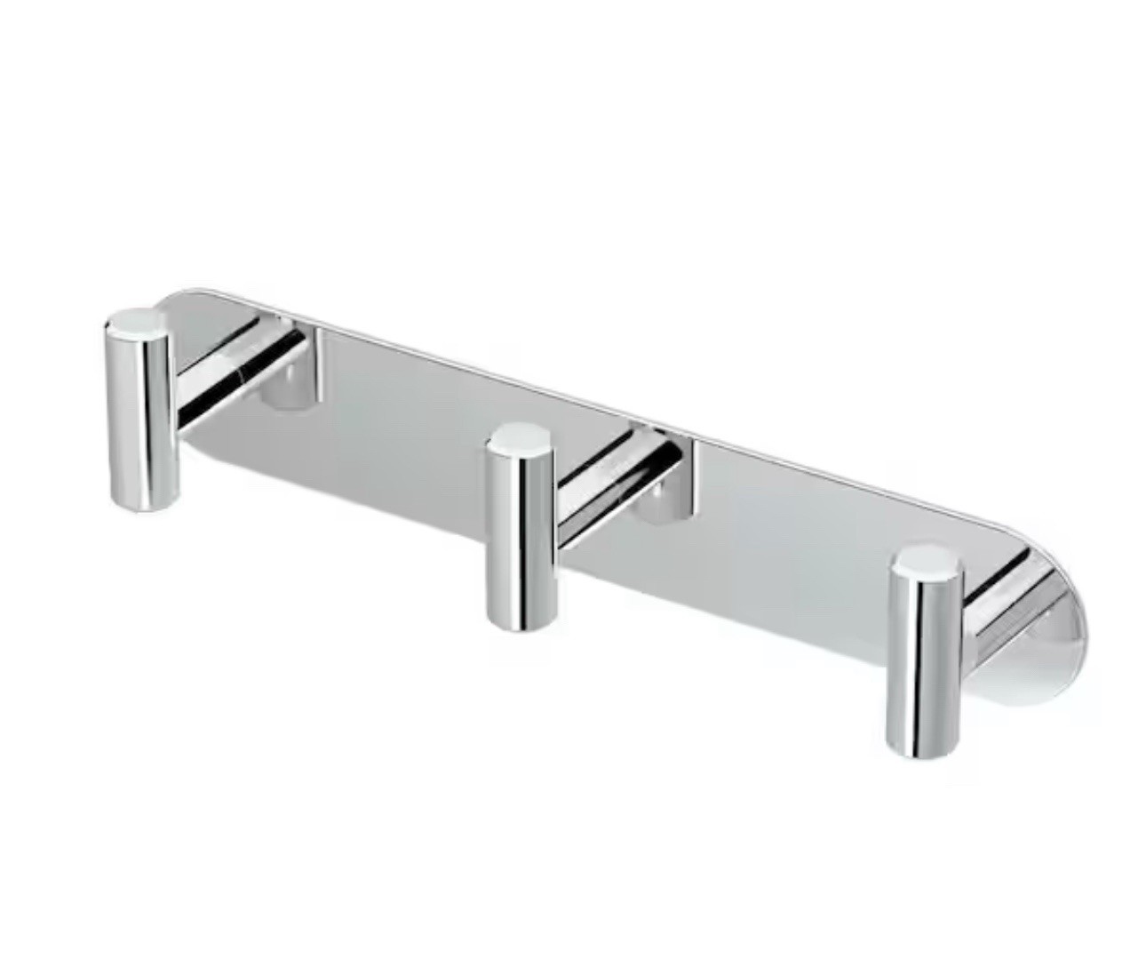 Gatco Latitude II All Modern Decor Triple Robe Hook in Satin Nickel