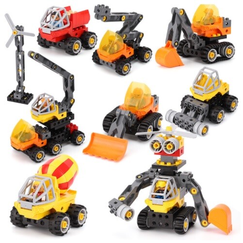 Tech Machines Set 45002 Fun Stem Engineering Toy-（Without storage box）