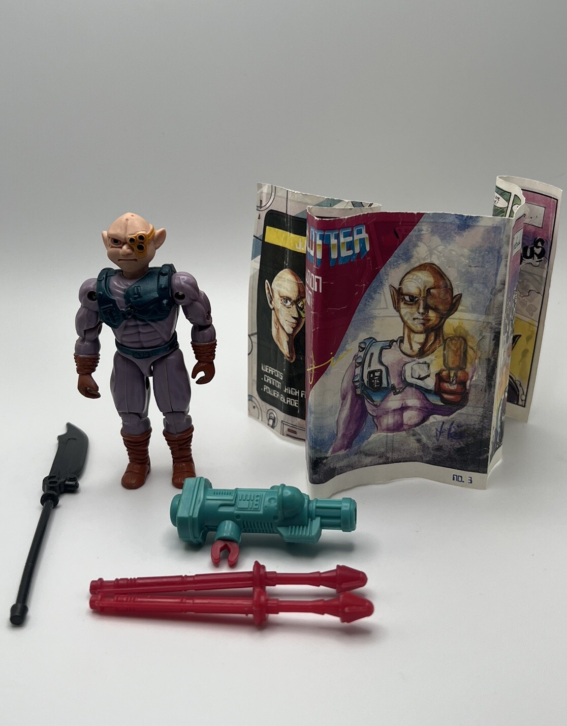 Plotter J. Union Vitim Figure Fun Tech ‘94 Complete Comic 1:18 by New Ray