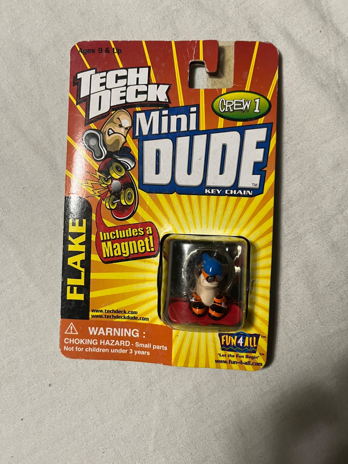 Tech Deck Mini Dude Key Chain Fun 4 All
