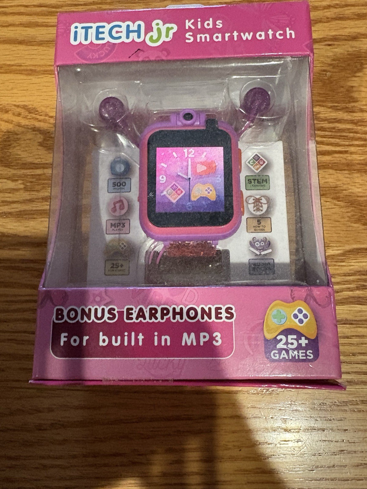 Tech Jr Kids Smartwatch 25 Fun Games Stem Games