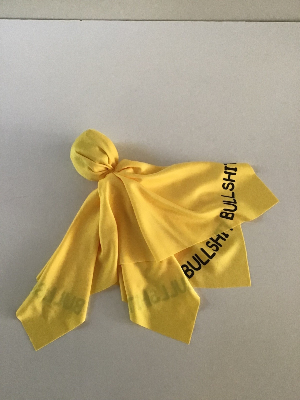 Bullshit Flag, novelty item, for family football watching or meetings￼