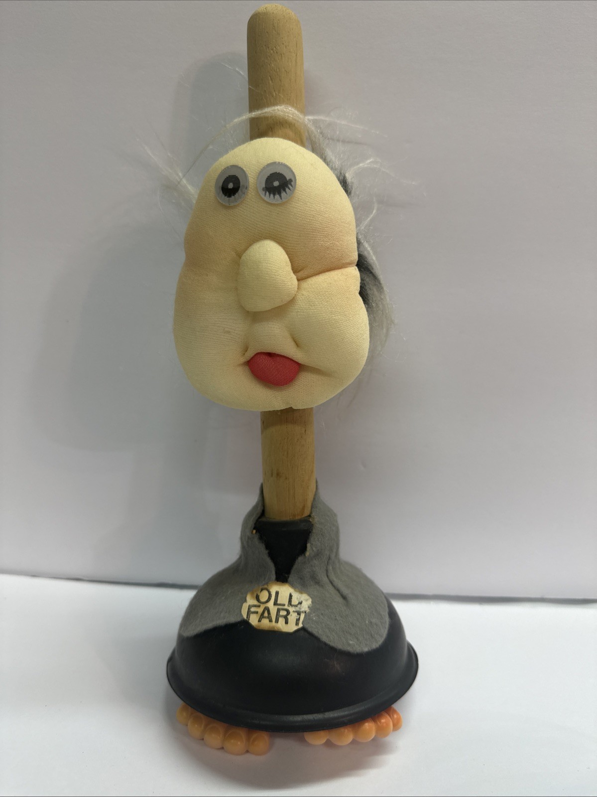 Gag Gift “Old Fart”, Novelty Item   T7  Plunger