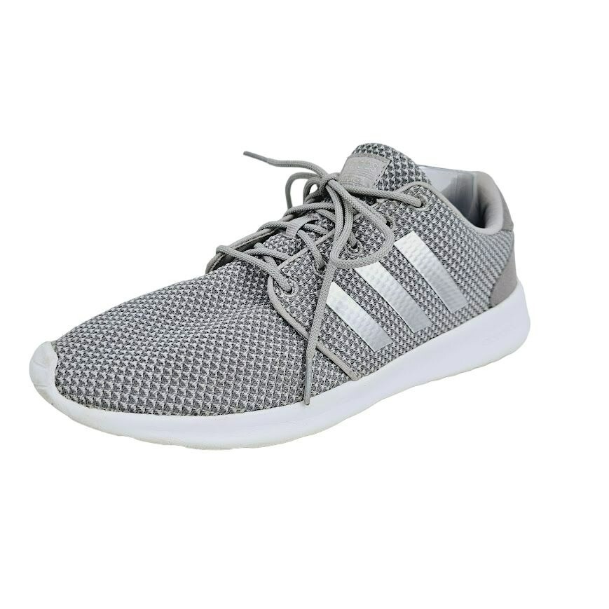 Adidas Womens Cloudfoam QT Racer Xpressive Running Shoe 9.5 Light Granite Silver