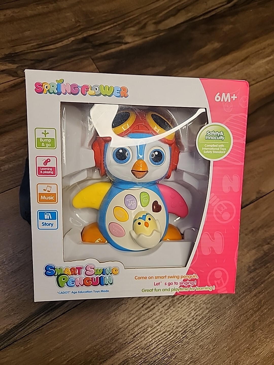 Smart Swing Penguin Learning Toy