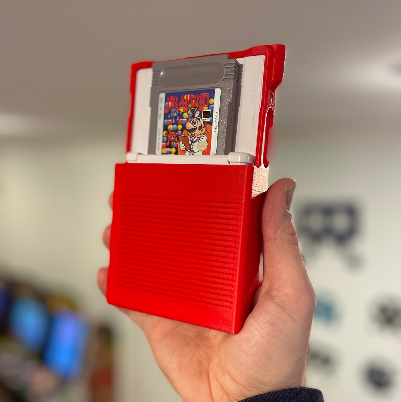 ANALOGUE POCKET CASE EX, FULL BODY, CUSTOM FELT-LINED PLAY-THROUGH GRIP CASE