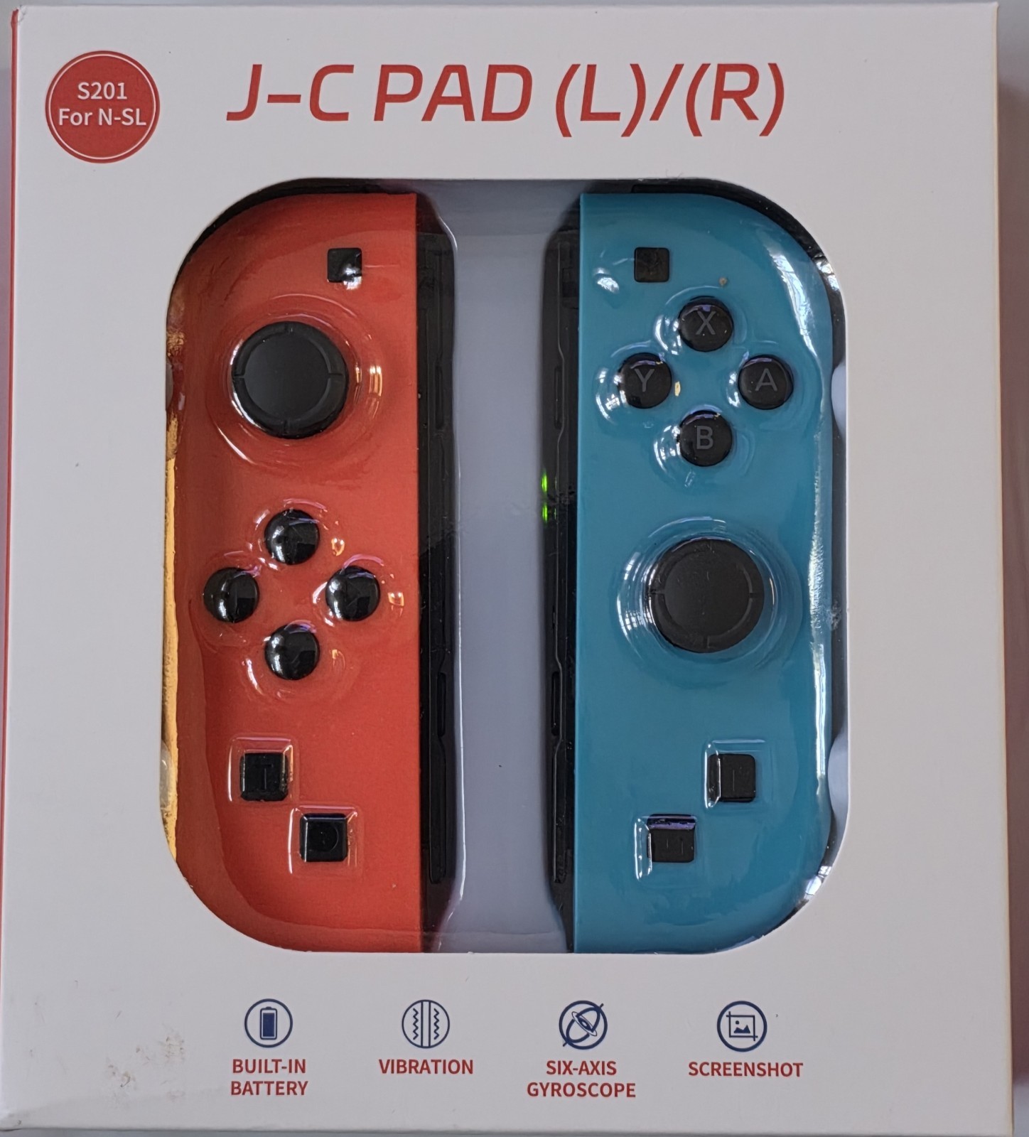 For Nintendo Switch Joy-con-Controller Left + Right Wireless Gamepad 1-Pair