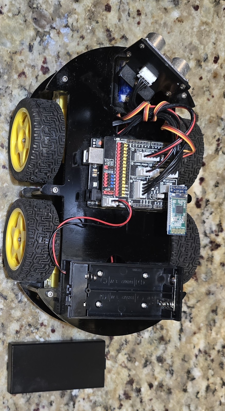 9" ELEGOO UNO Smart Robot Car  V4 Arduino Robotics Kids STEM Toy Untested No Bat