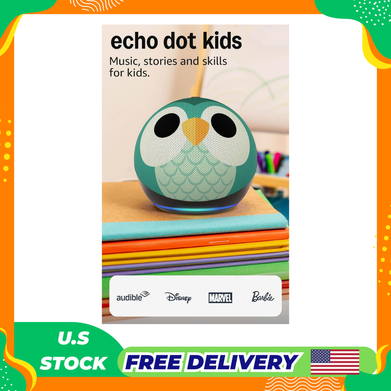 (newest model) - Designed for kids, with Alexa+ Early Access, pare