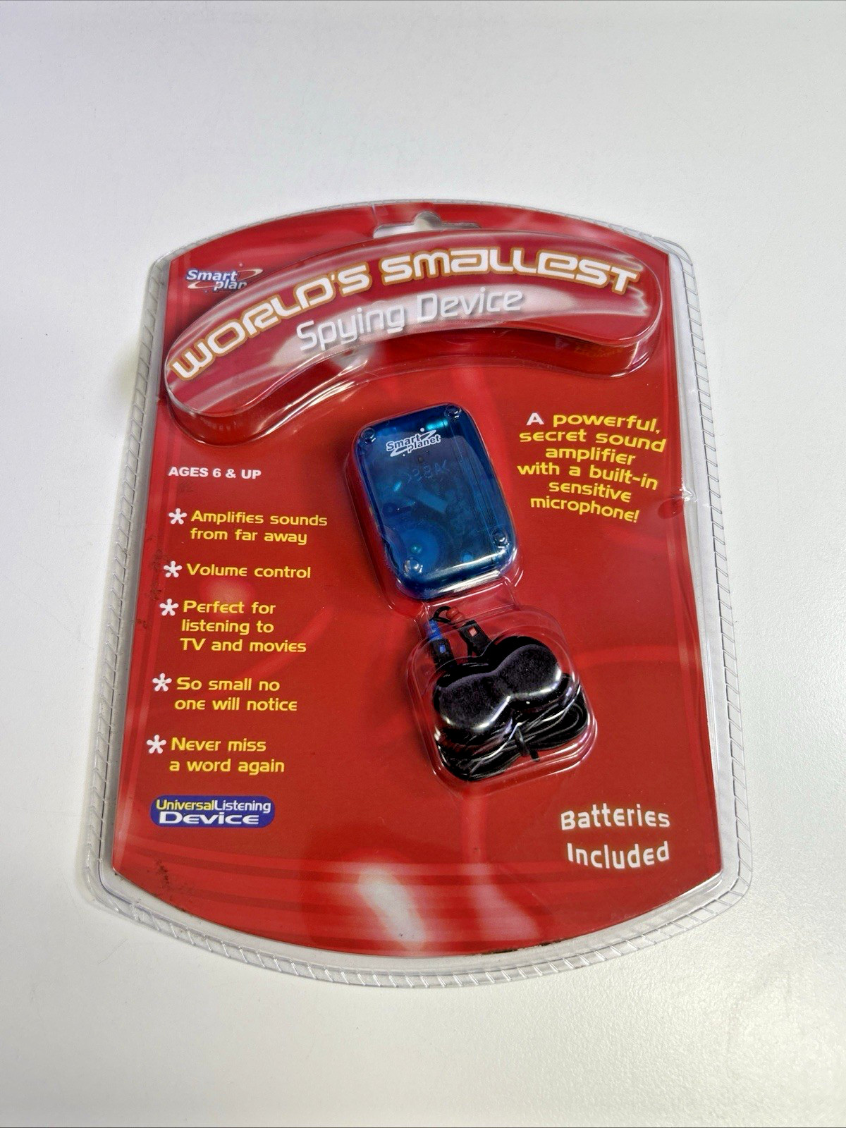 World’s Smallest Spying Device Smart Planet SP-2 2004 New Sealed Toy Gadget