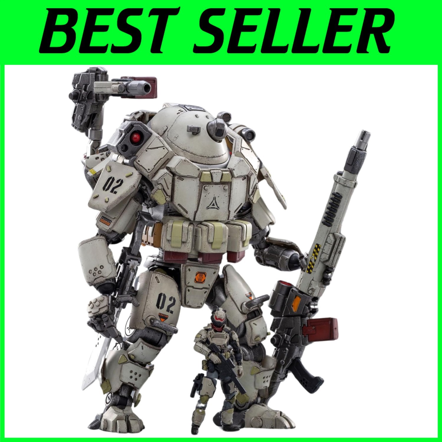 Collectible Mecha Action Figure – Game-Inspired Accessories