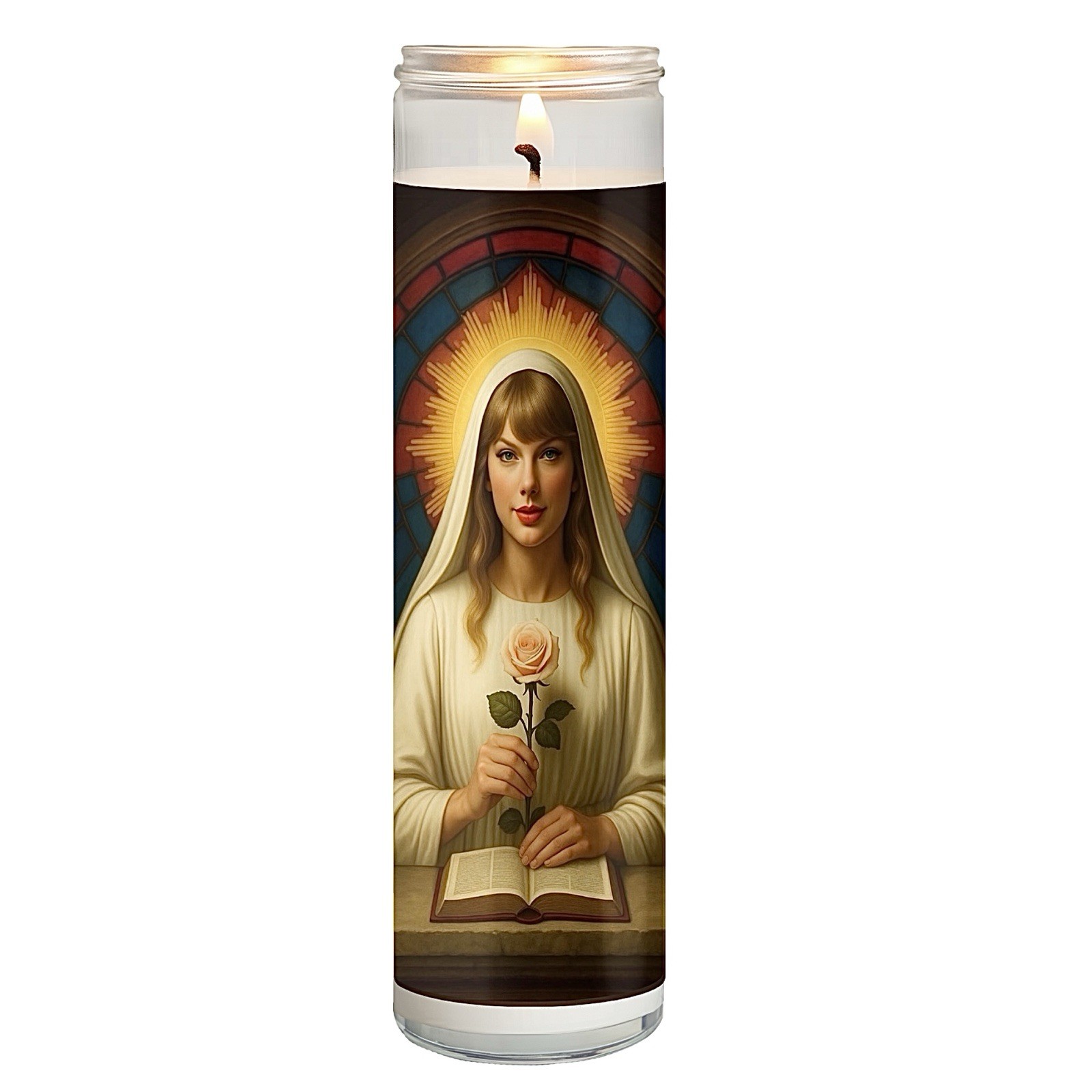Taylor Swift Prayer Candle : Unique Gift For Swiftie | Taylor Swift Fan Gift