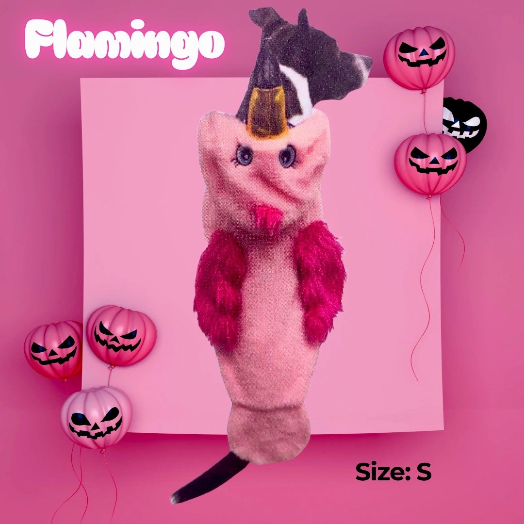 Halloween Costume | Flamingo | Small | Perfect for Pet Parades & Photo Ops!