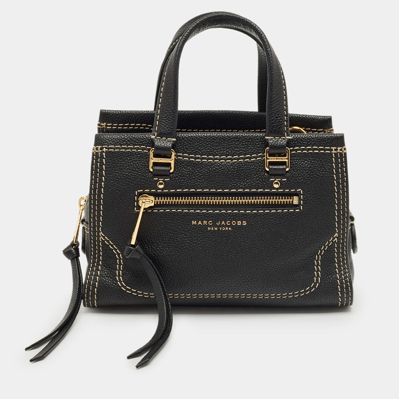 Marc Jacobs Black Leather Mini Cruiser Bag