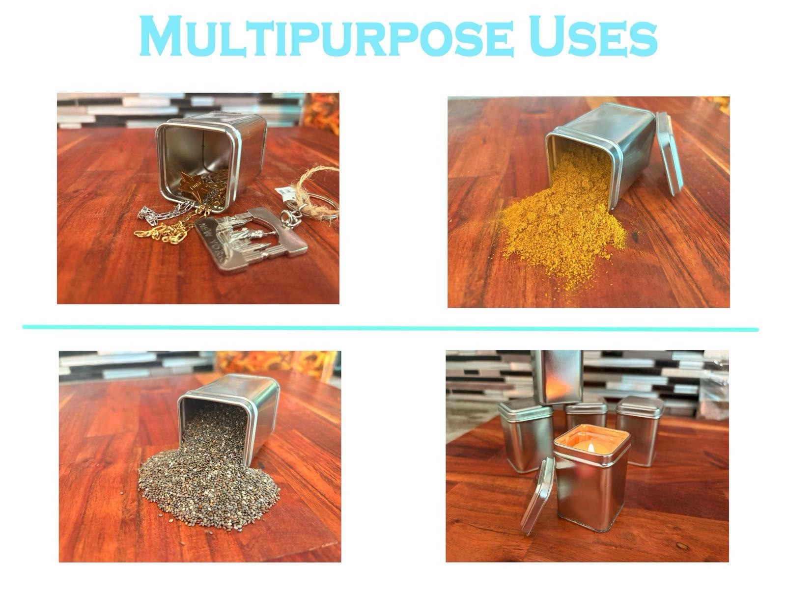 Small Can Storage Galvanized Steel