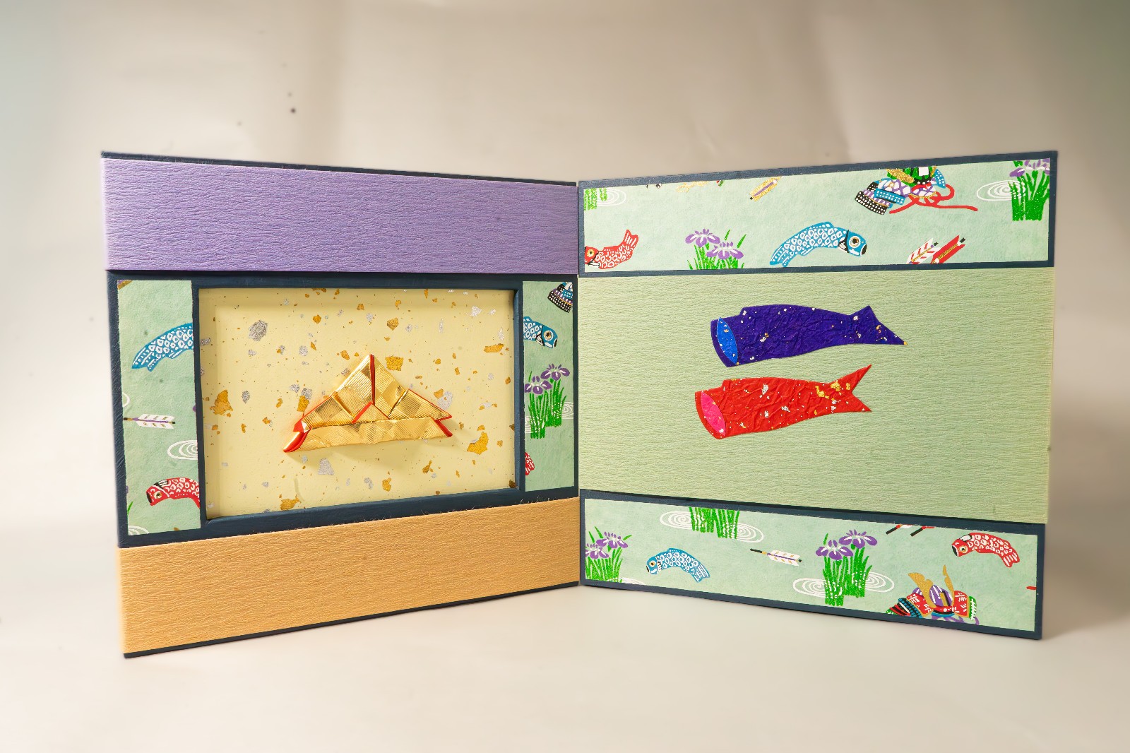 Japanese Paper Art Book Handmade Unique Gift Origami Handcrafted