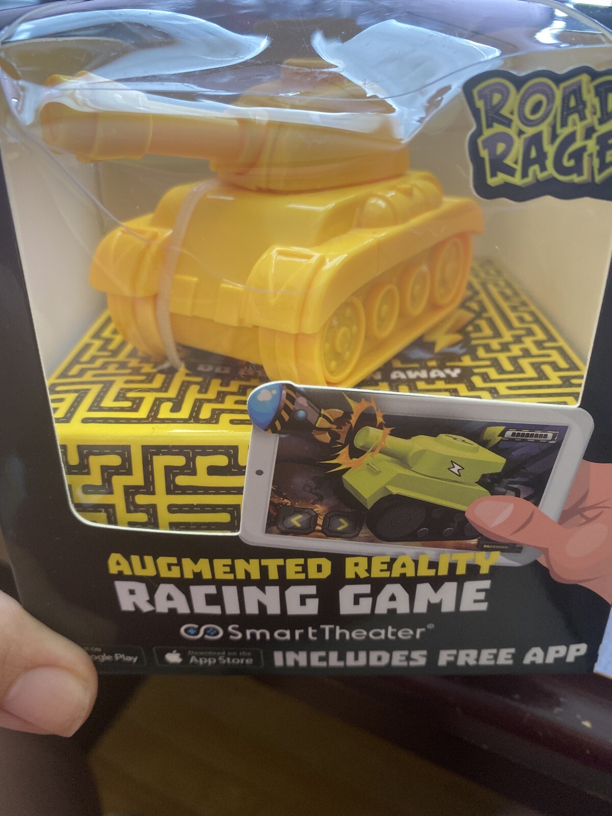 Smart Theater Road Rage Augmented Reality Racing Game App Toy iPhone Android