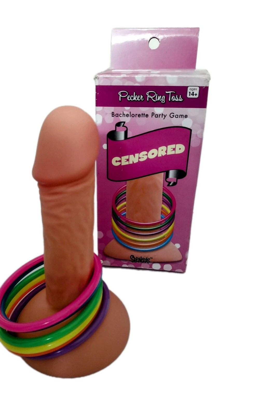 Spencer's Pecker Ring Toss (Novelty Item)  Bachelorette Party Gag Gift