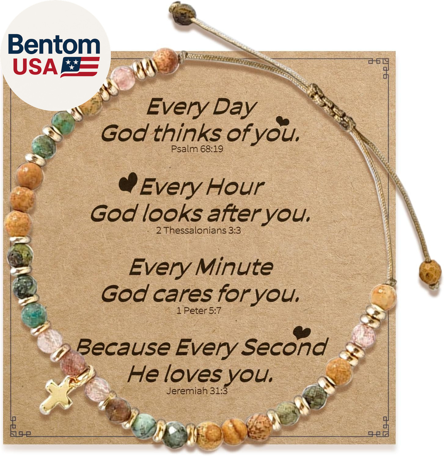 Christian Gifts for Women, Cross Bracelet, Christian Gifts, Inspirational Gifts