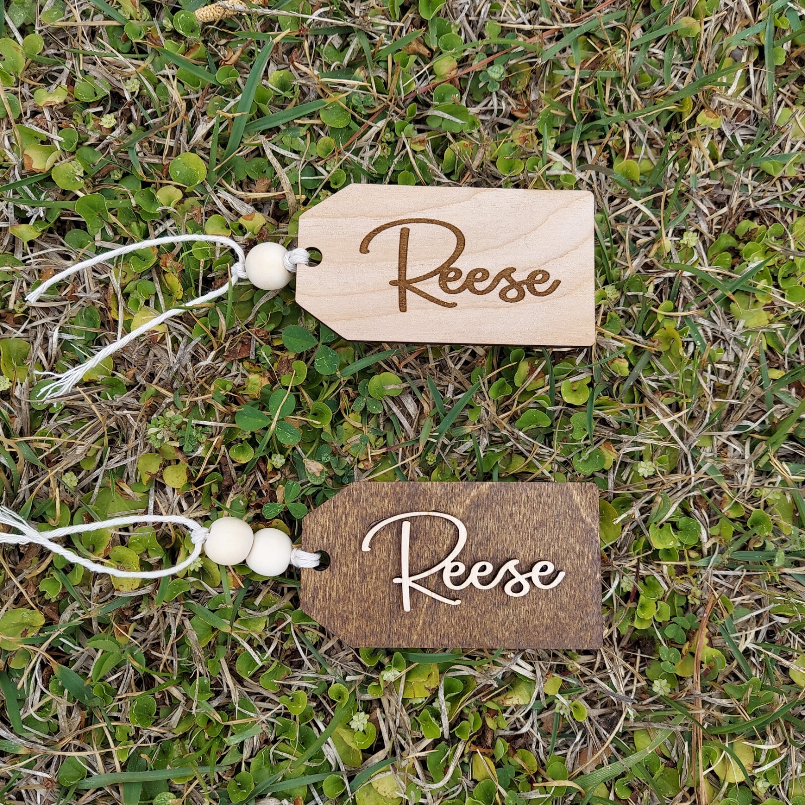 Personalized Gift tag | Custom Wooden Name Tag