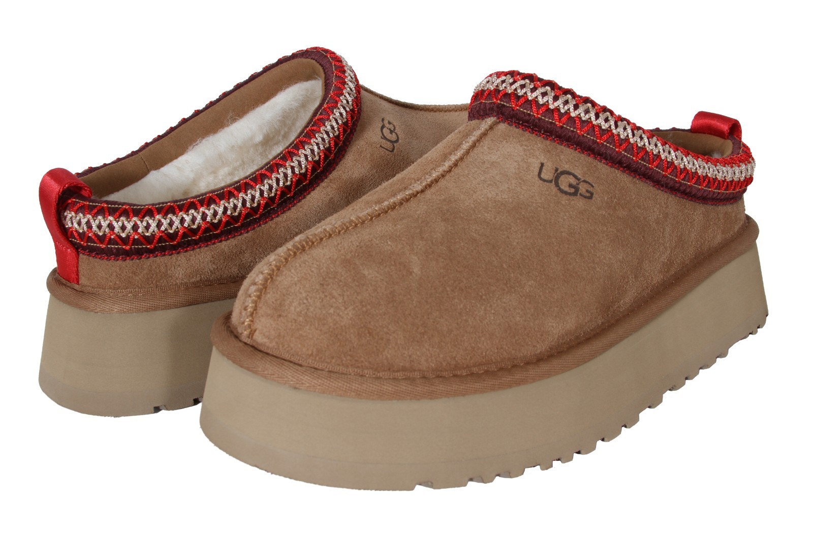 UGG Tazz II Women’s Platform Slippers | Color: Chestnut | Style 1174471-CHE