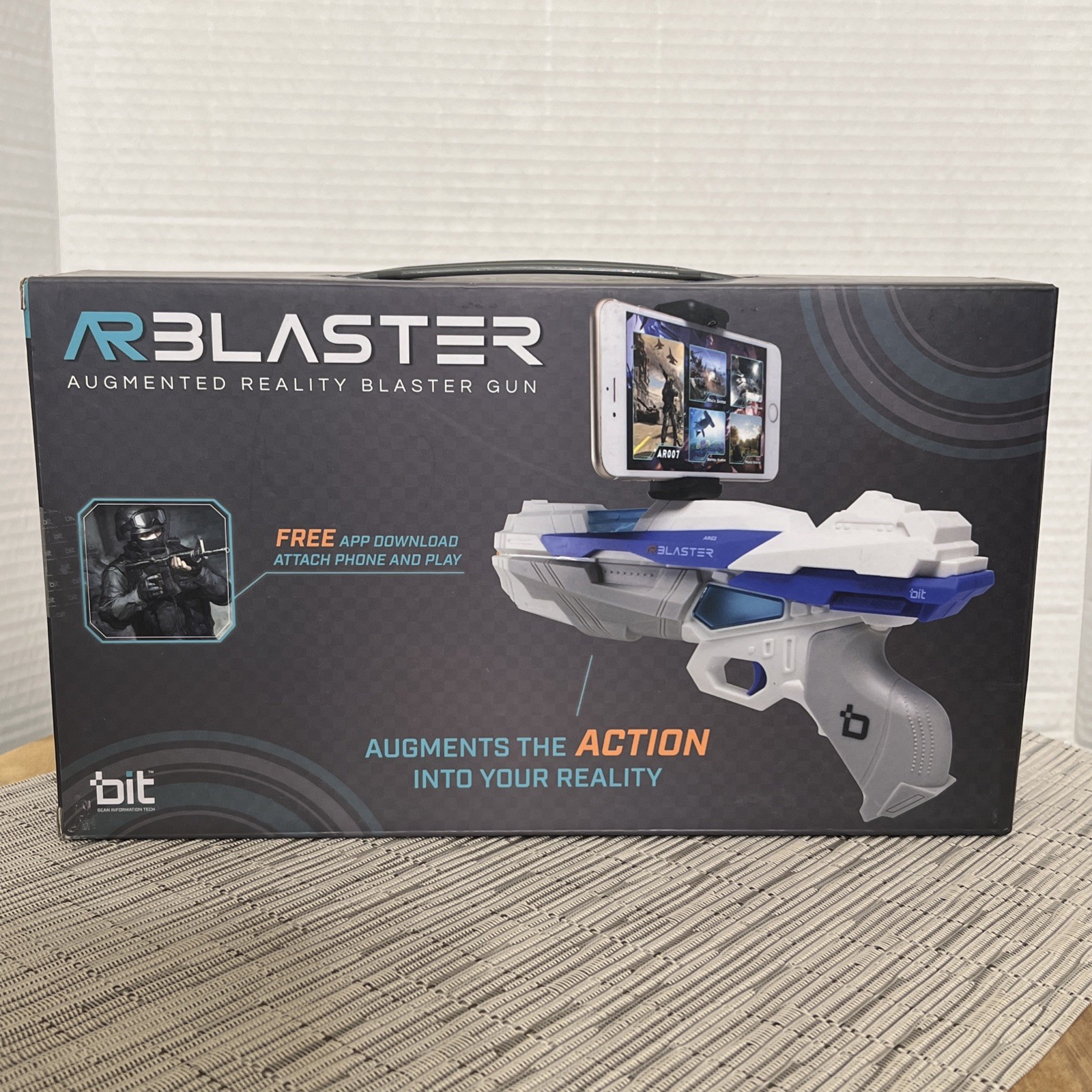 AR Blaster - 360° Augmented Reality Video Game - Smart Phone Toy Gun Controller
