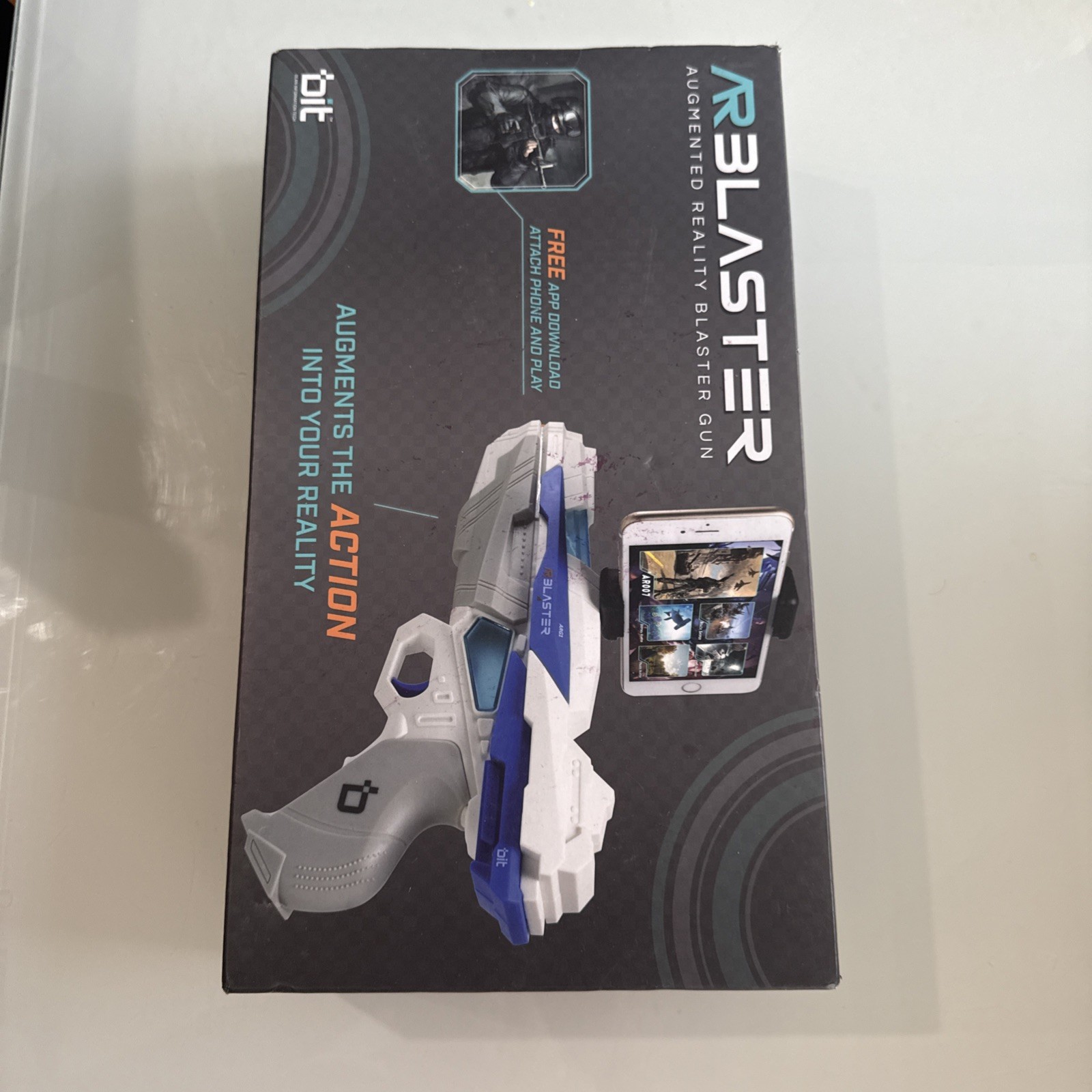 AR Blaster - 360° Augmented Reality Video Game - Smart Phone Toy Gun Controller