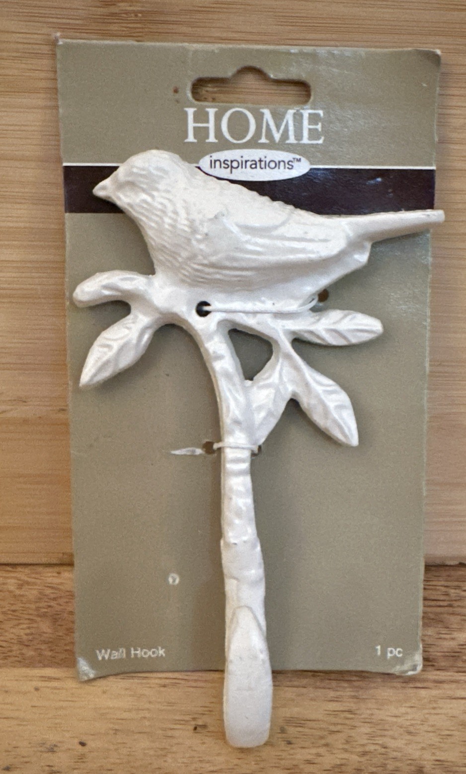 Home Inspirations Cast Iron Bird Painted Metal Wall Hook Hanger Cottagecore