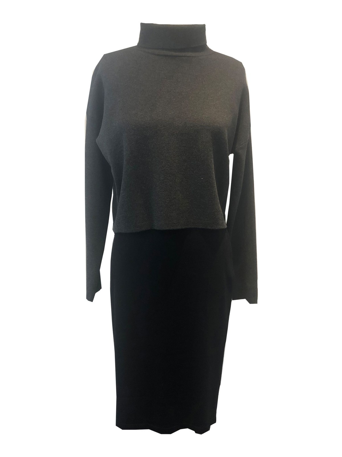 TAYLOR Womens Midi Evening Layered Look Sheath Dress