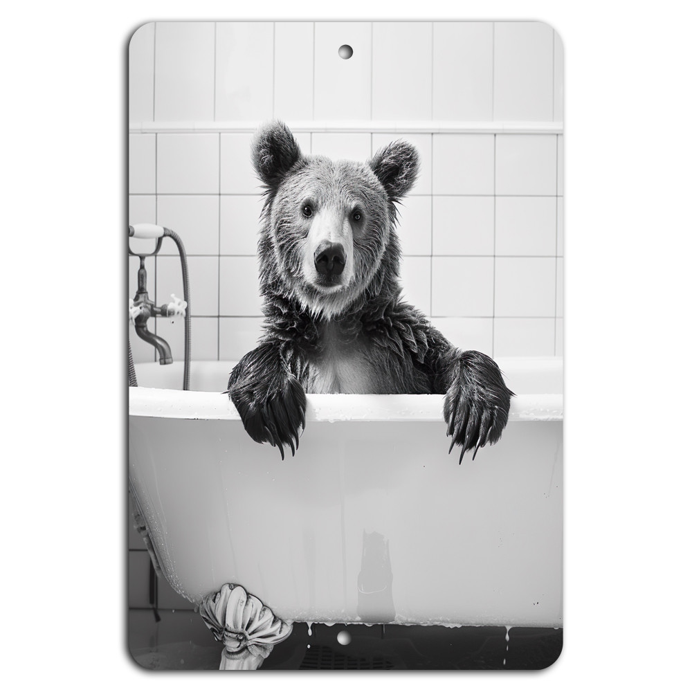 Bear in the Bath: Quirky Bathroom Decor