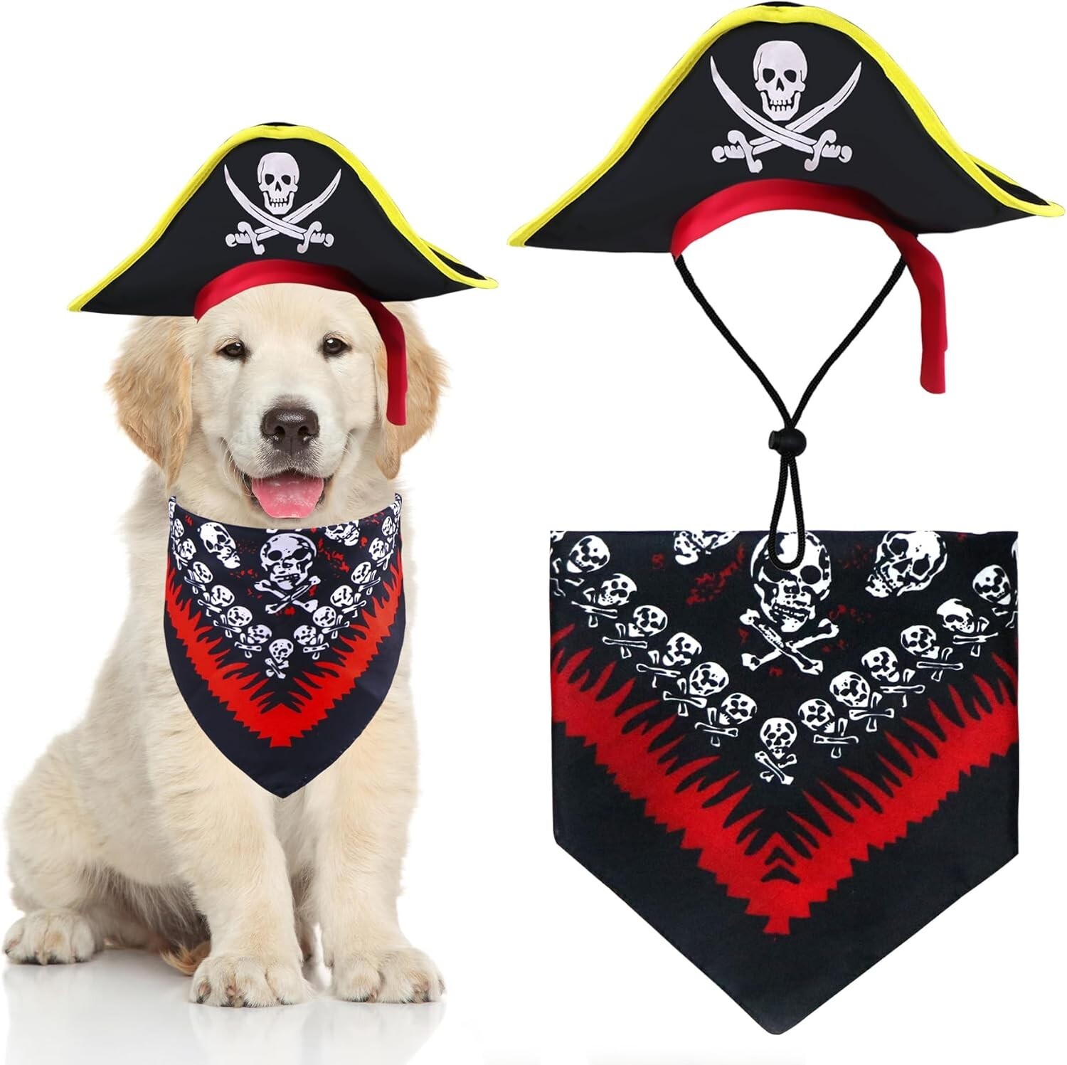 Halloween Pet Pirate Hat Dog Pirate Costume Dog Halloween Costumes Halloween ...