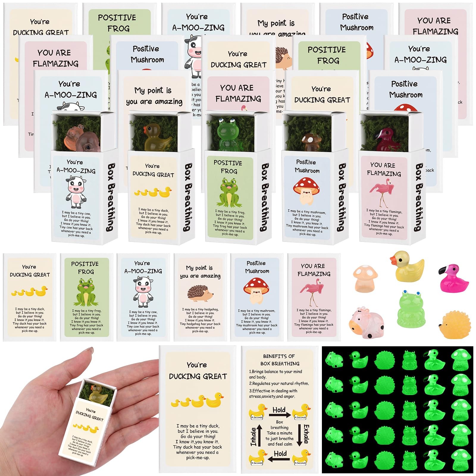 36 Sets Emotional Positive Gifts Inspirational Back to School Gifts Bulk Supp...