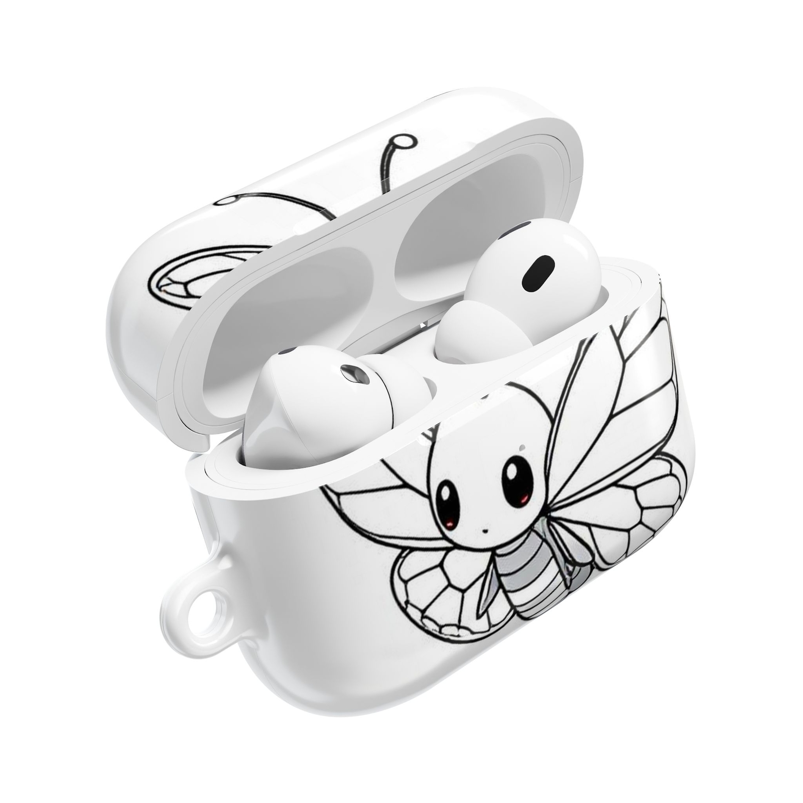 Cute Butterfly AirPod Case, AirPod Cover, Gift for Her, Fun Accessory, Floral