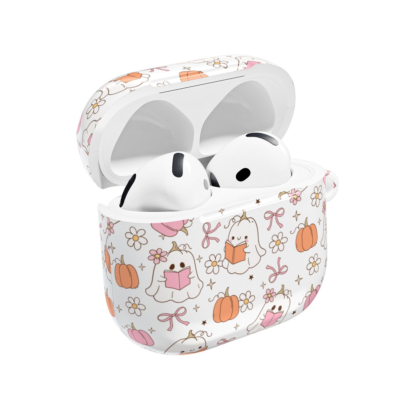 Cute Ghost AirPod Case - Adorable Halloween Accessory, Fun Fall Gift, Cozy Vibe