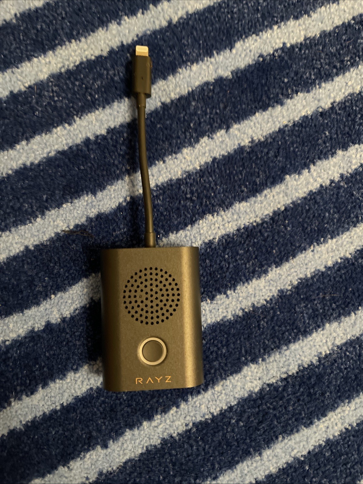 Cool Gadget You Plugg Into Your Phone .It Automatically Puts It In The Speaker