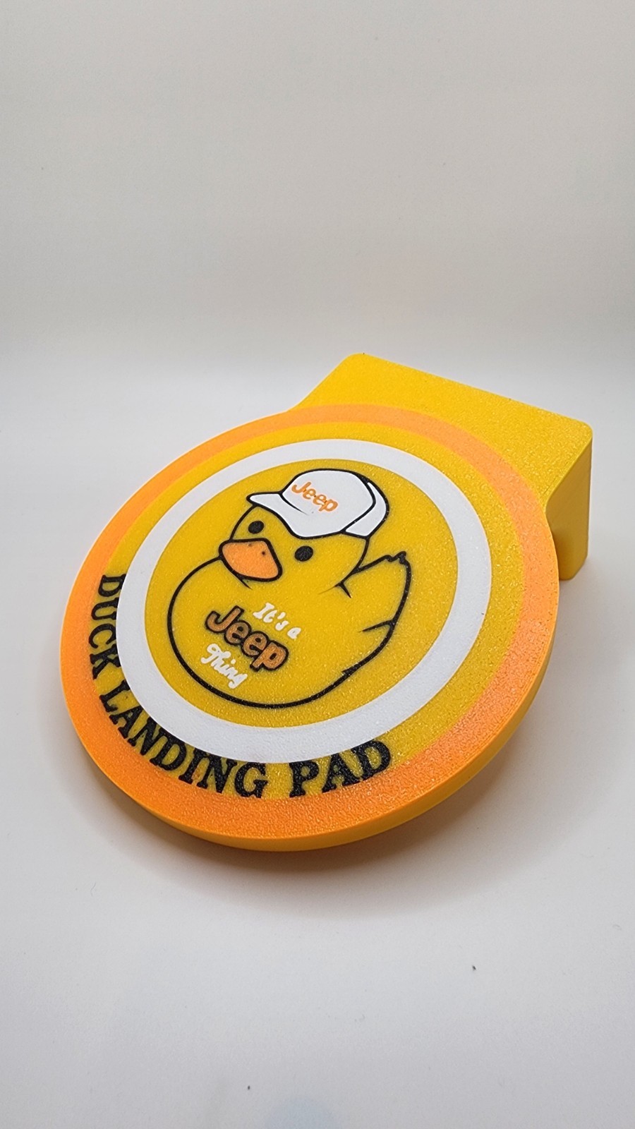 Magnetic Jeep Duck Landing Pad,  Strong 150 lb Magnets,  Fun Jeep Accessory