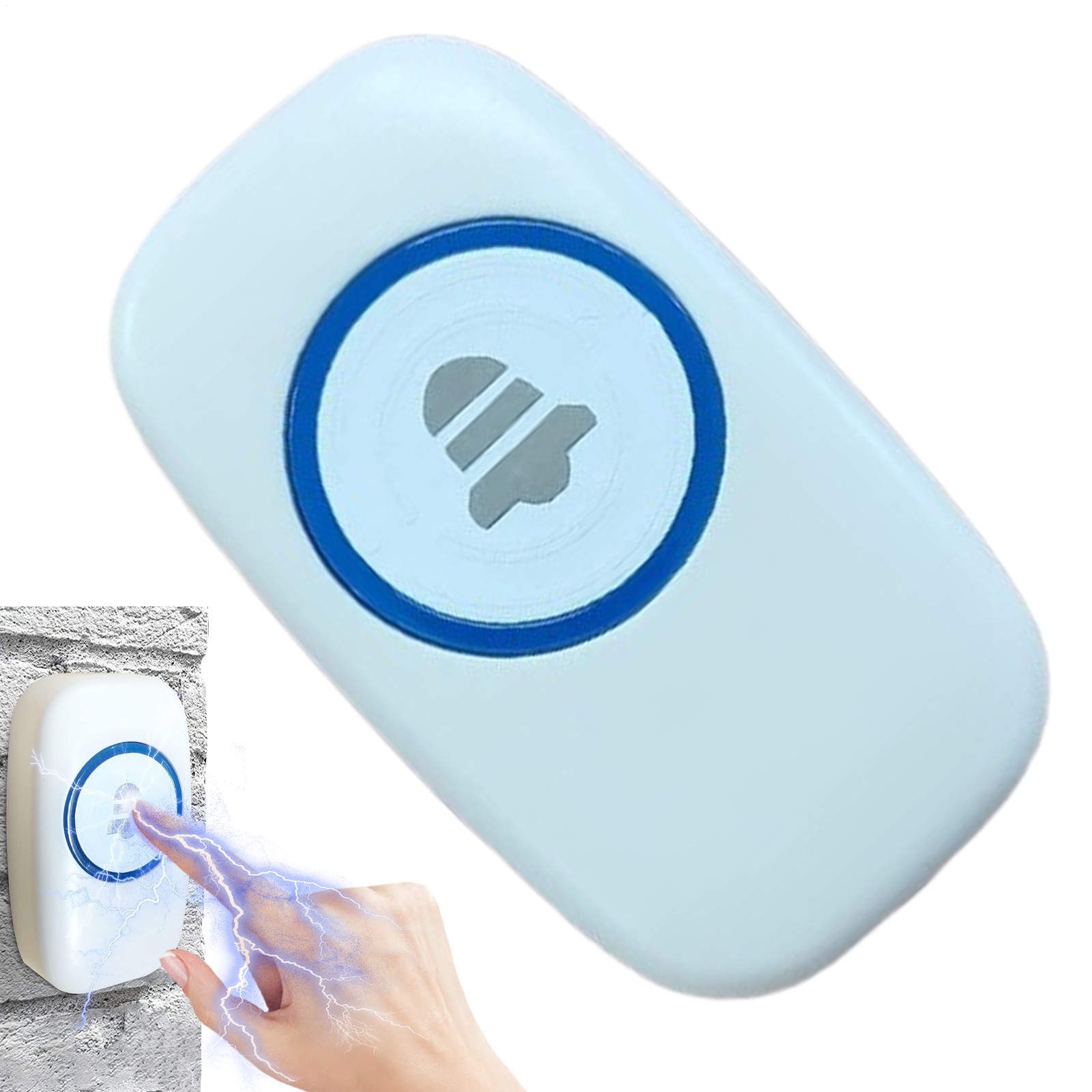 Shock Prank Doorbell Electric Shock Prank Toy Adults Joke Gadget Kids Fun Game 