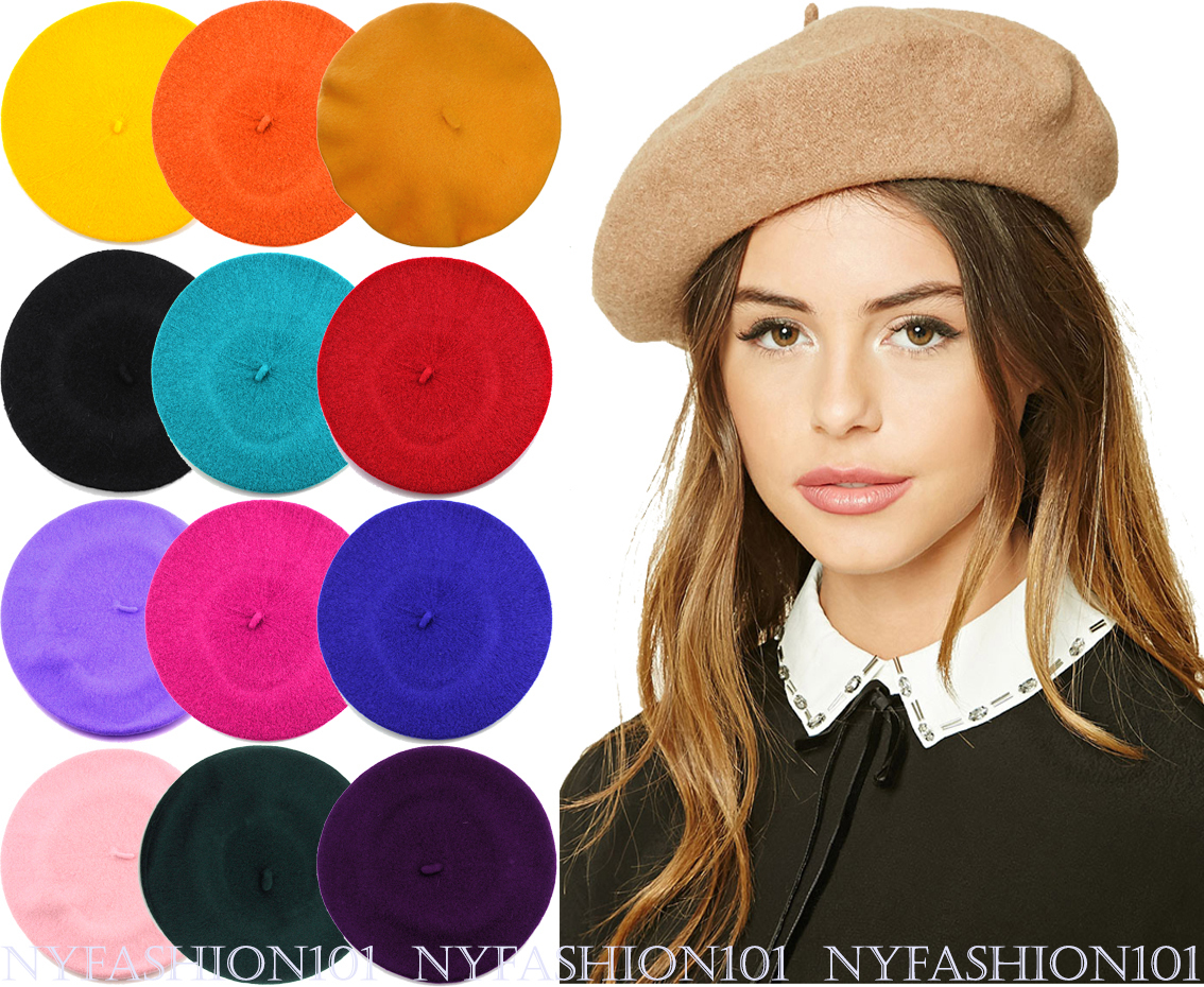 NYFASHION101® French Style Lightweight Casual Classic Solid Color Wool Beret
