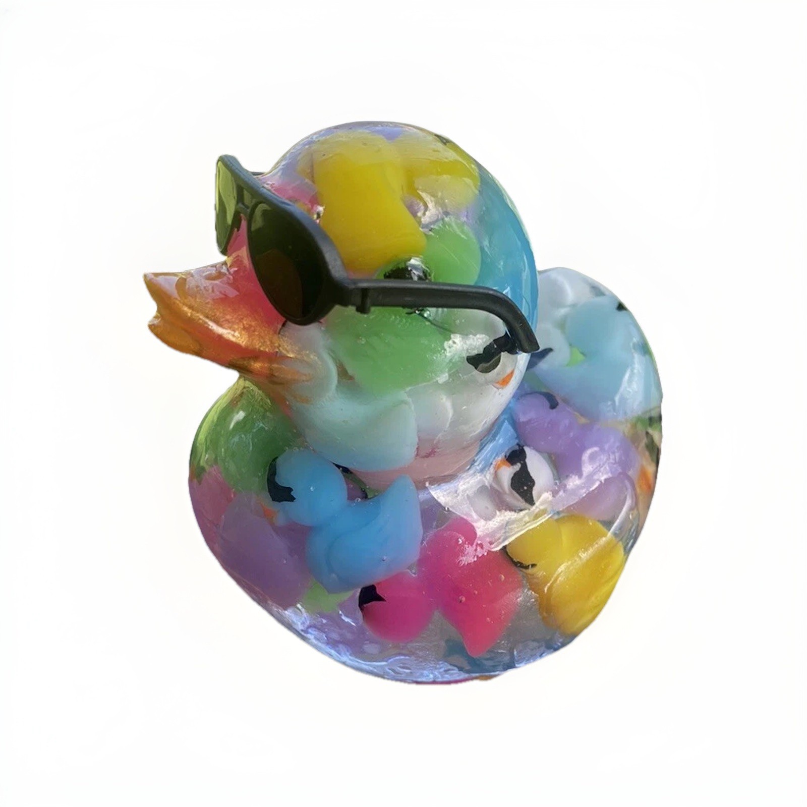 Sunglasses Duck, Ducks In Duck, Handmade, Unique Gift, Kitsch, With Gift Box