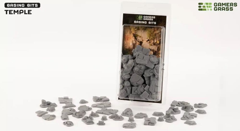Temple Basing Bits (Unpainted) Gamers Grass RPG Table Top Gaming Accessory