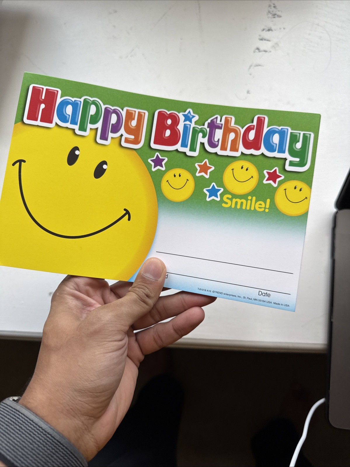 30 Count "Happy Birthday" The Bake Shop Recognition Awards 5.5"x8.5" TREND