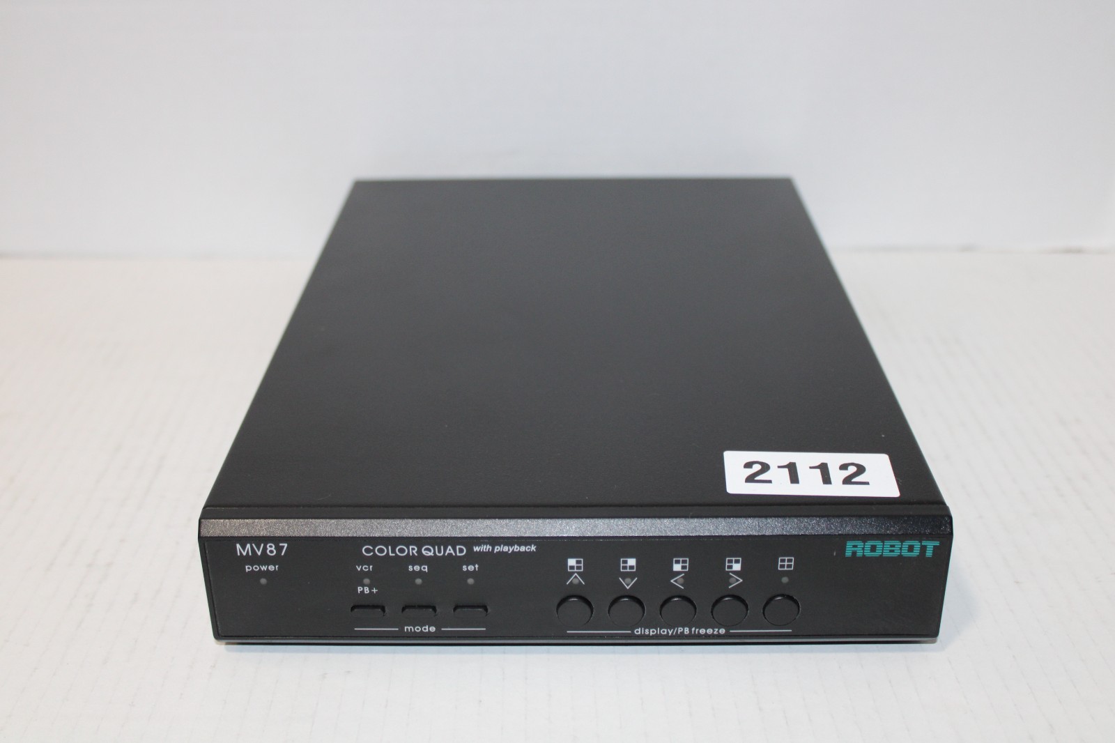 Robot MV87 Color Quad with Power Adapter Used