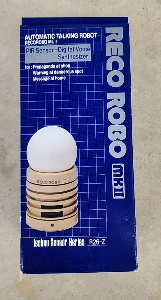 RARE Reco Robo Automatic Talking Robot MK II R26-Z BRAND NEW IN BOX OLD STOCK