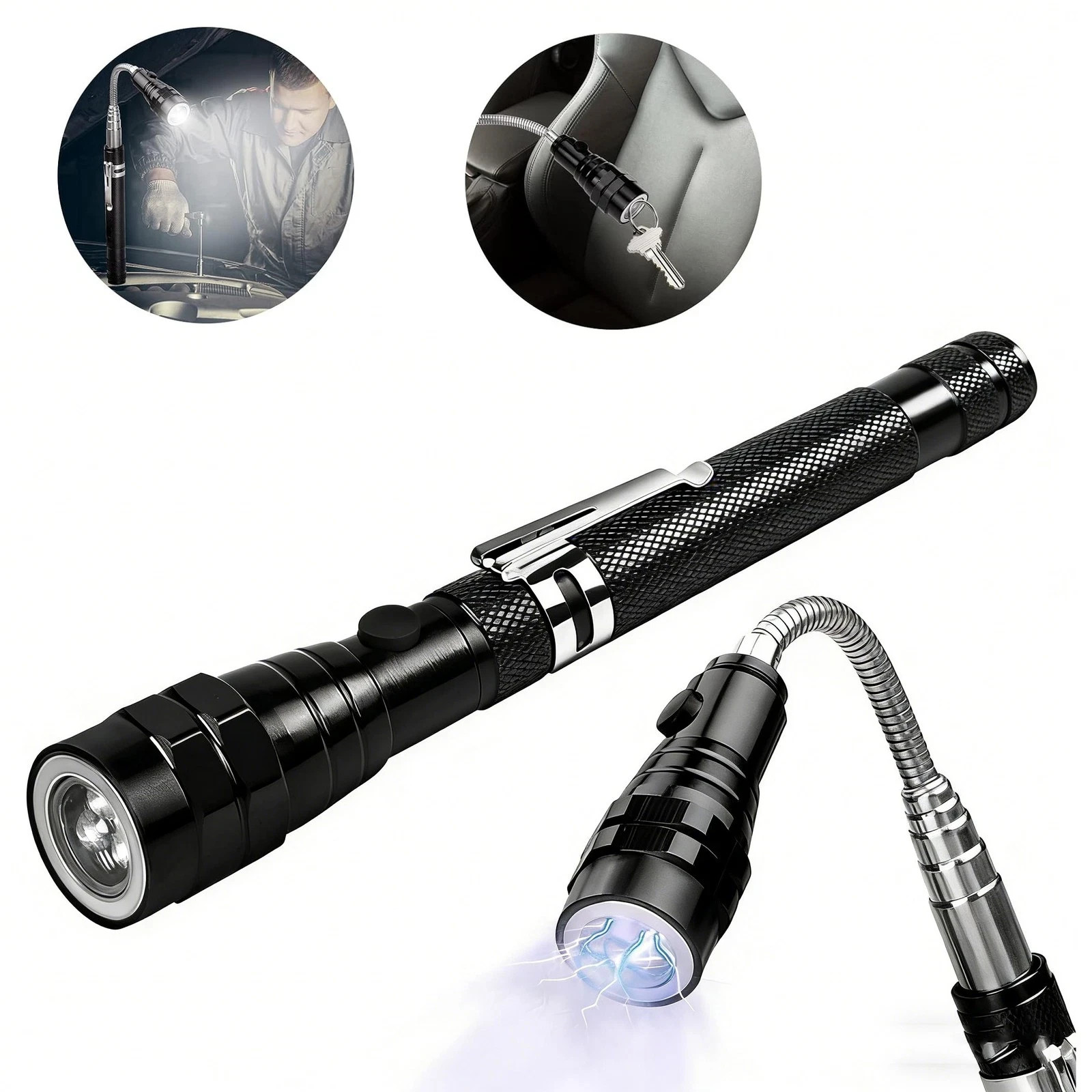 Magnetic Tool with LED Stocking Fillers for Men Christmas Presents Gadget Bright