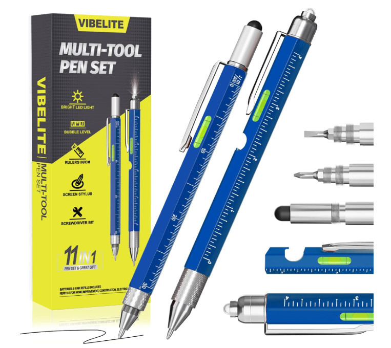 Gadget multifunción con LED, regalo perfecto para hombres y adolescentes.