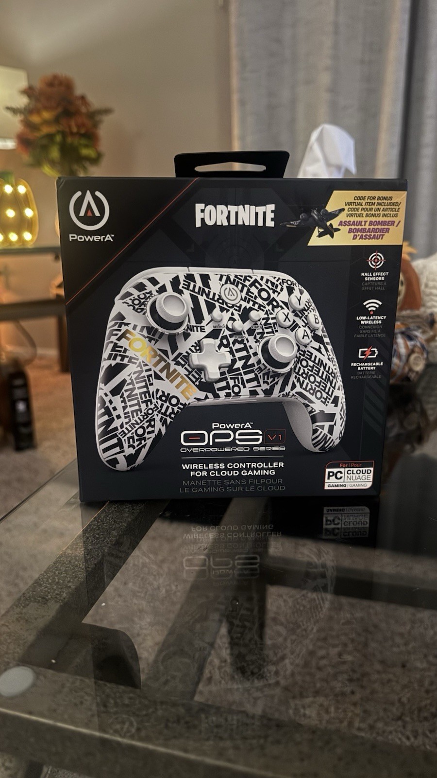 PowerA OPS V1 Fortnite Edition Wireless Controller – Cloud Gaming NEW Sealed