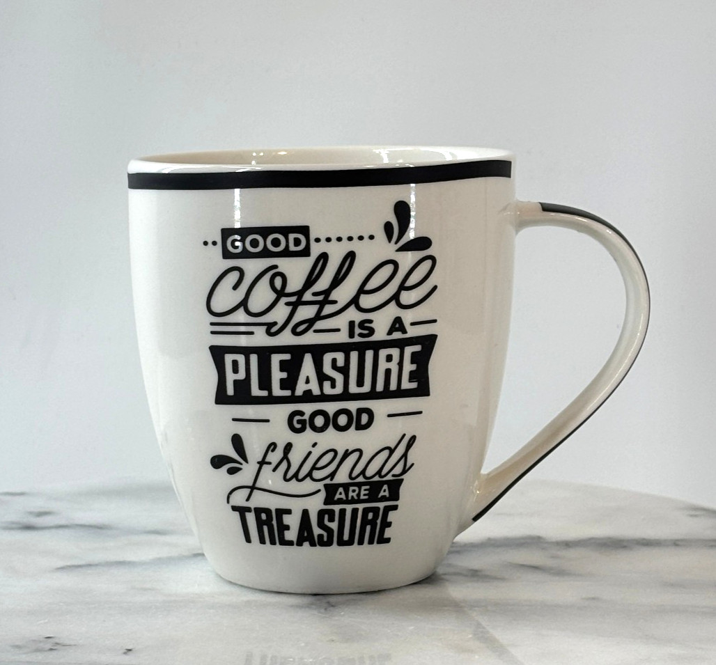 Home Basics Make Your Dreams Happen Inspirational Ceramic Coffee Tea Mug 17 Oz.