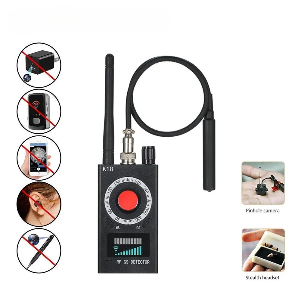 Anti Candid Detector Camera Bug Gadgets Wiretapping Finder GPS Signal Lens