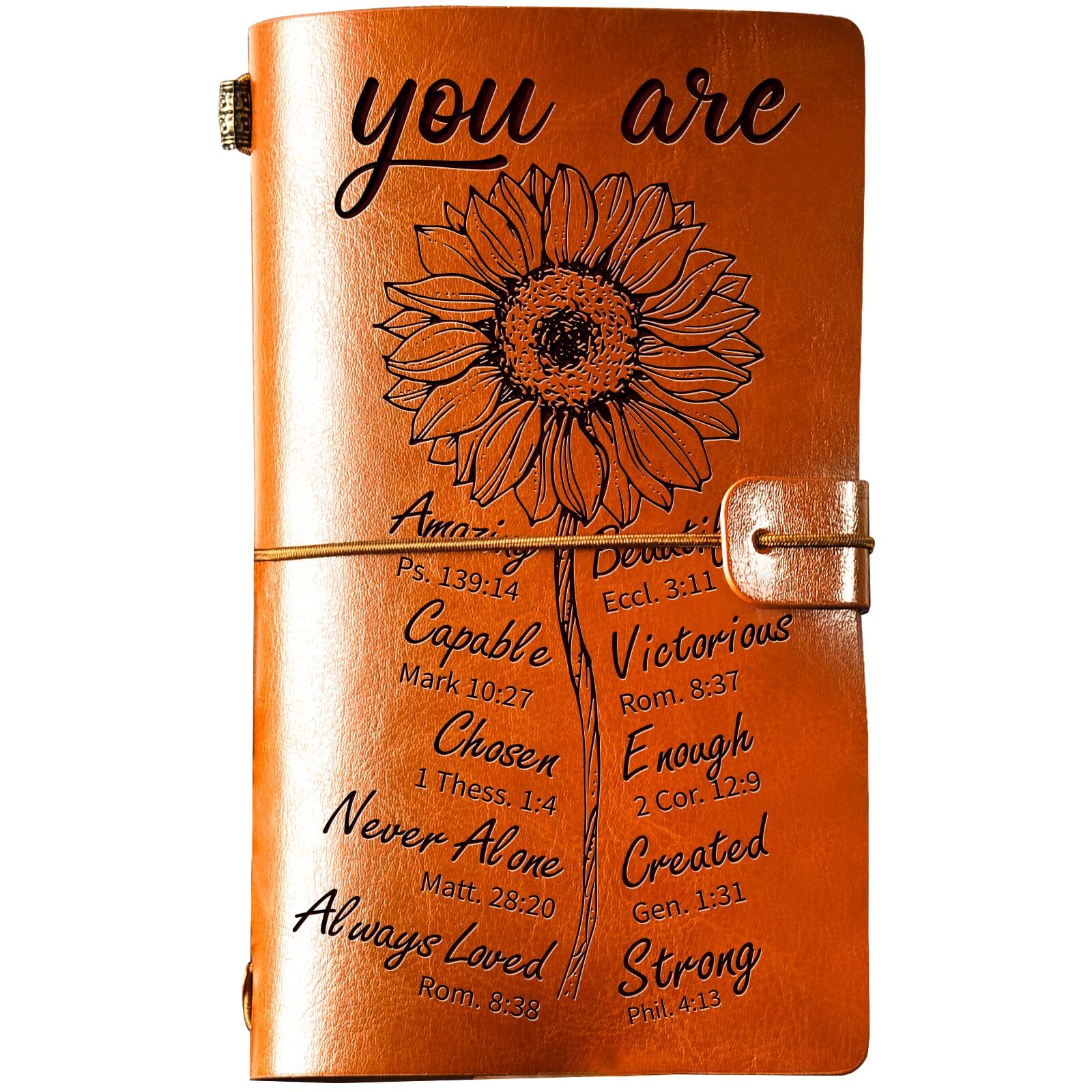 Inspirational Christian Gifts for Women , Refillable Writing Journal