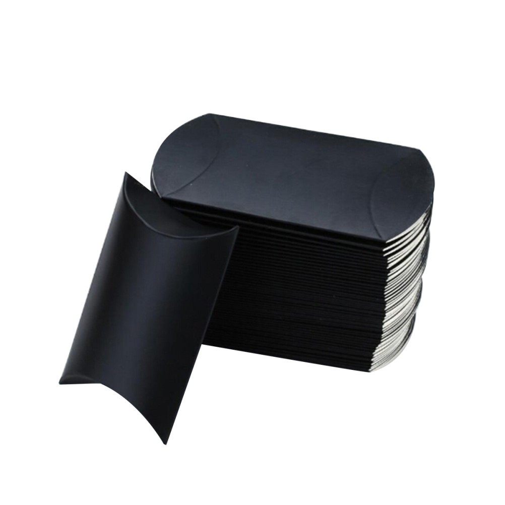 50 Pcs Candy Presents Boxes Creative Pillow Shape Cases